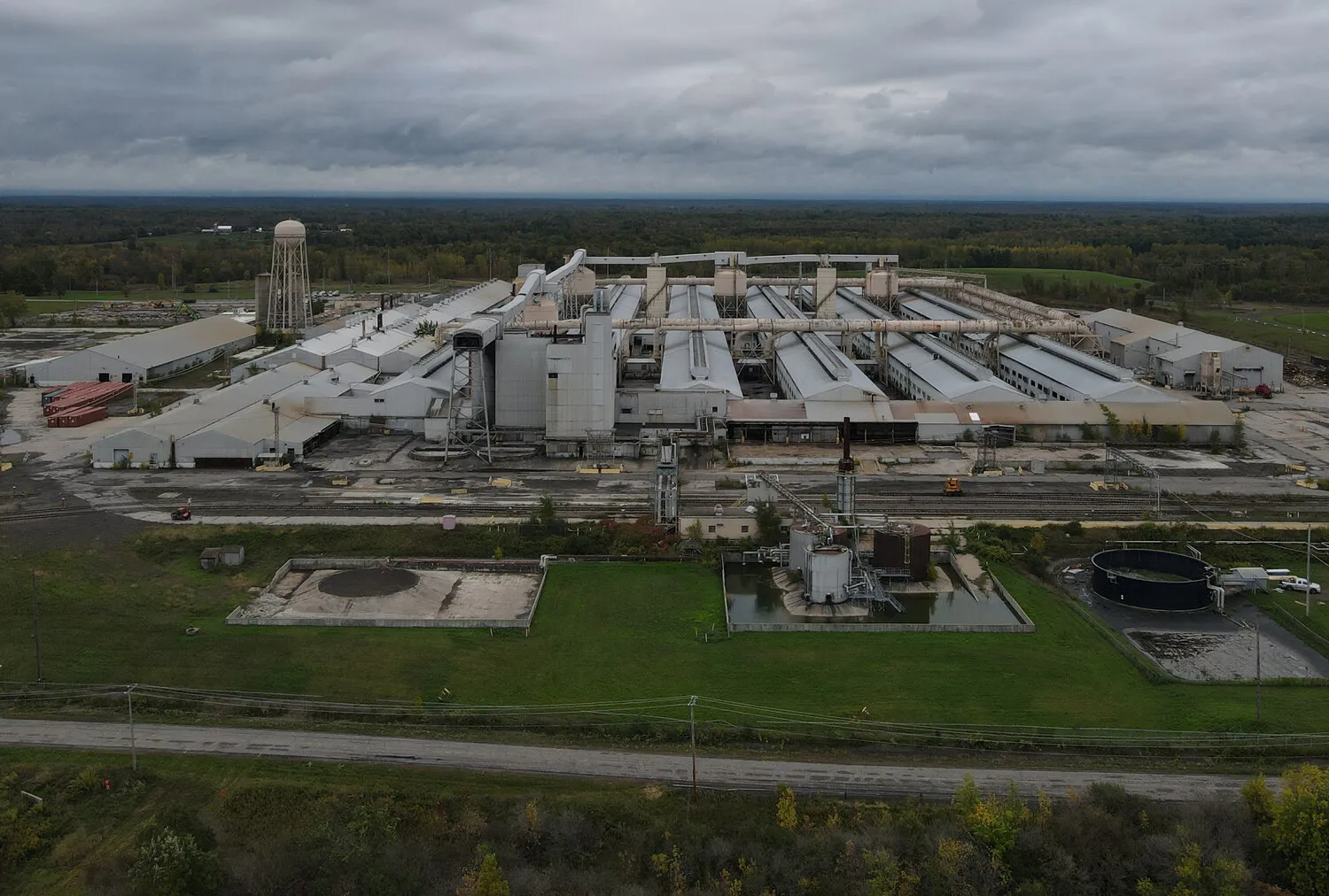 Massena East smelting plant in New York State